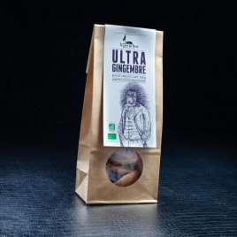 Biscuit ultra gingembre 140g La Pierre Qui Tourne  Biscuits