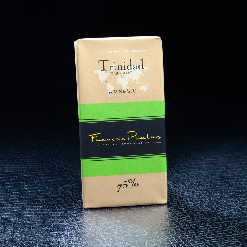 Trinidad chocolat 75% 100g Pralus  Tablettes de chocolat