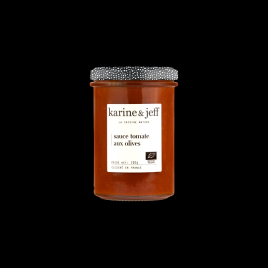 Sauce tomate aux olives 200g Karine et Jeff  Sauces chaudes