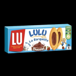 Lulu biscuits barquette chocolat 120g Lu  Biscuits