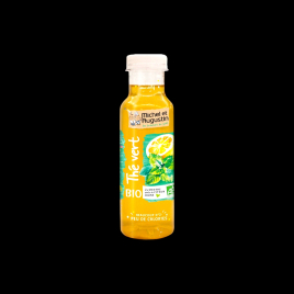 Thé vert menthe bio 33cl Michel et Augustin  Thés glacés