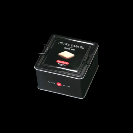Boîte fer de 30 petits sablés 180g Goulibeur  Sablé